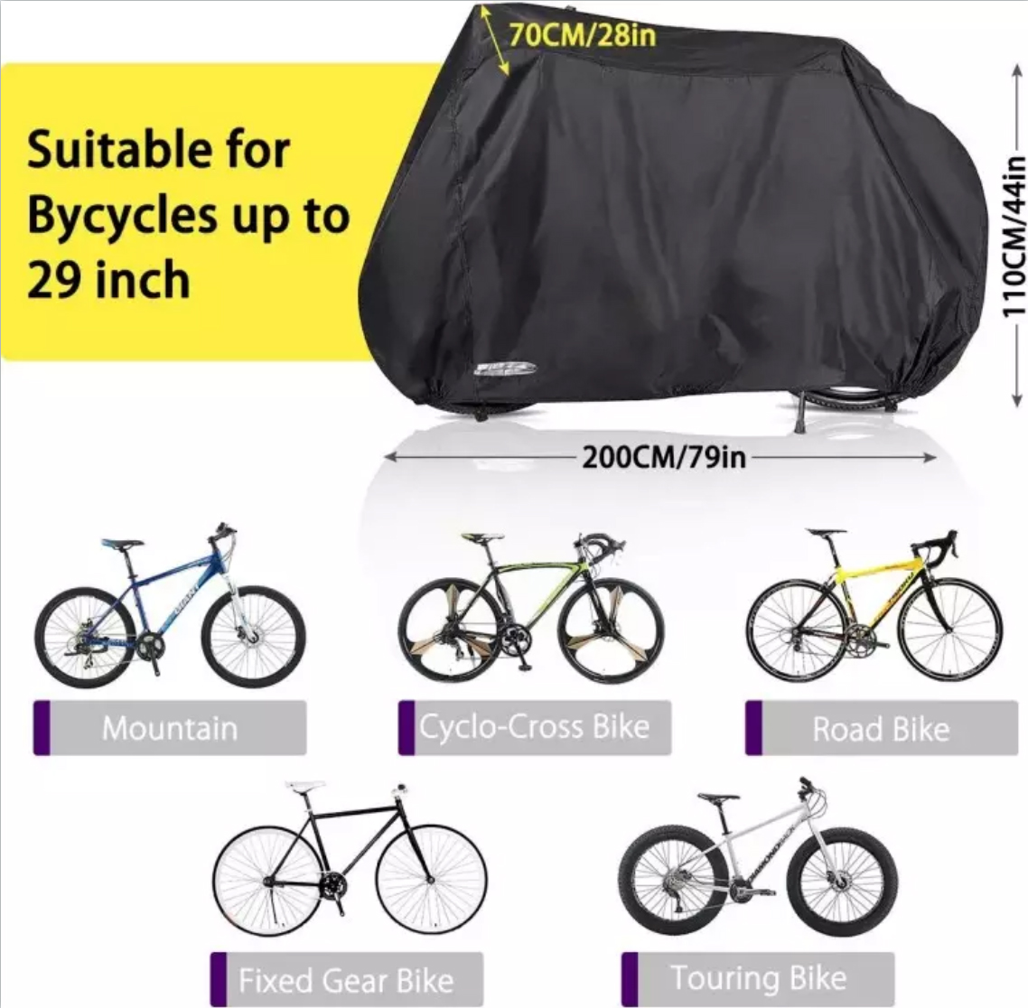 Customized Folding Bike Covers